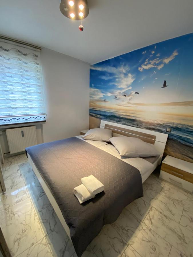 Apartamento 4 Zw M. Blick V. Balkon Auf Lech Augsburgo